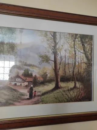 Cuadro J.M Legide Paisaje