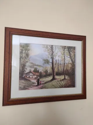 Cuadro J.M Legide Paisaje