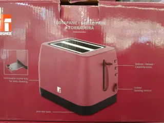 Tostador Rojo 2 Rebanadas