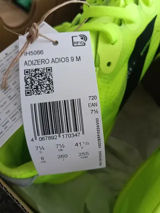 Zapatillas Adidas Adizero 41 1/3