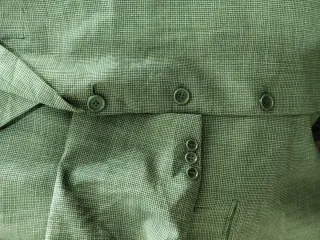 Americana de hombre verde