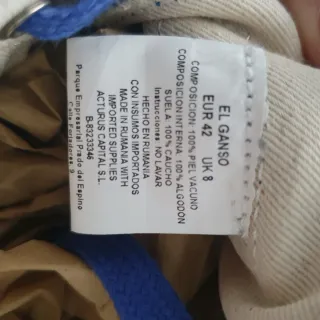 Zapatillas EL GANSO talla 42