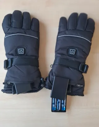 Guanti riscaldanti neri