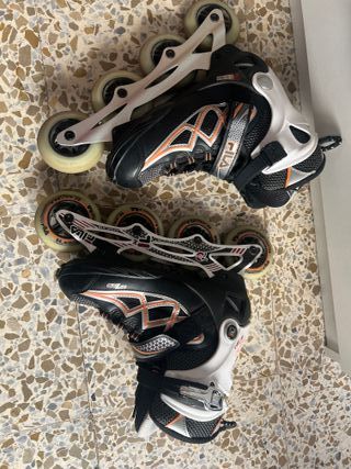 Patines en linea marca FILA, muy buen estado.