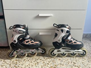 Patines en linea marca FILA, muy buen estado.