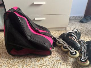 Patines en linea marca FILA, muy buen estado.