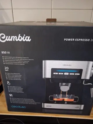 Cafetera Express Acero Inoxidable Cecotec