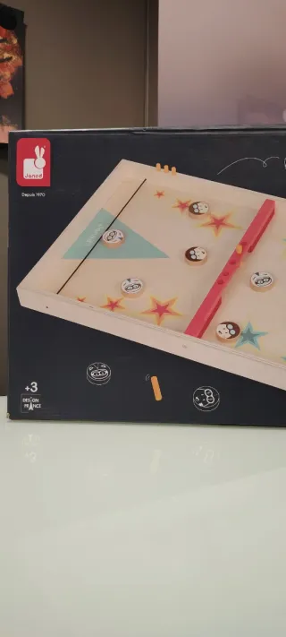 Juego de lanzamiento de discos madera Janod