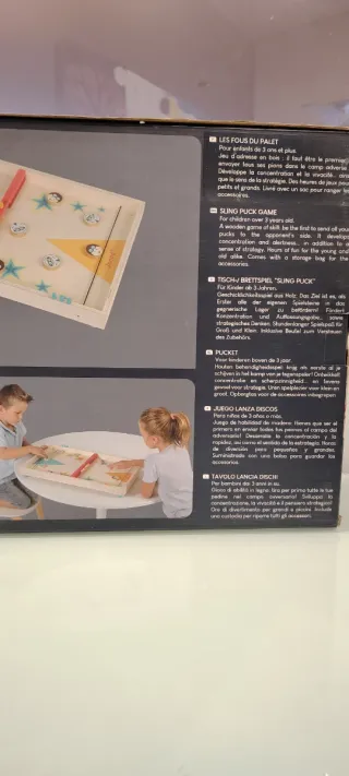 Juego de lanzamiento de discos madera Janod