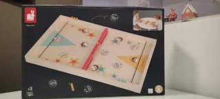 Juego de lanzamiento de discos madera Janod