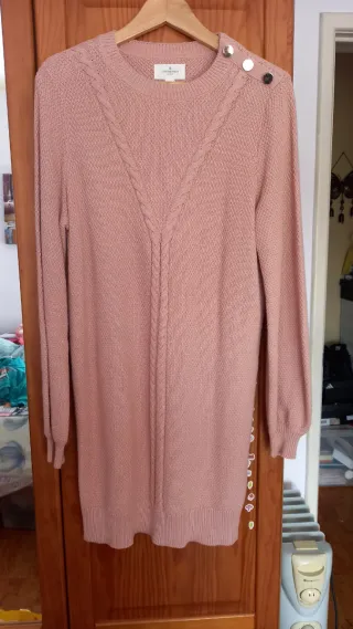 Vestido de punto Springfield T. S