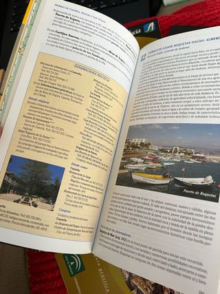 Guía de viaje Andalucía + 4 folletos esp/eng