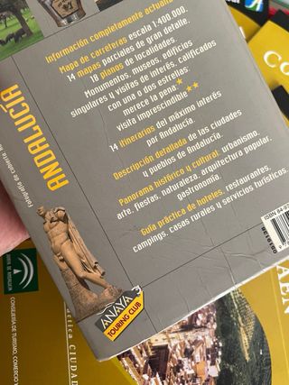 Guía de viaje Andalucía + 4 folletos esp/eng