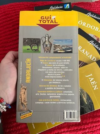Guía de viaje Andalucía + 4 folletos esp/eng