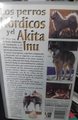 VHS Perros Nórdicos y Akita Inu