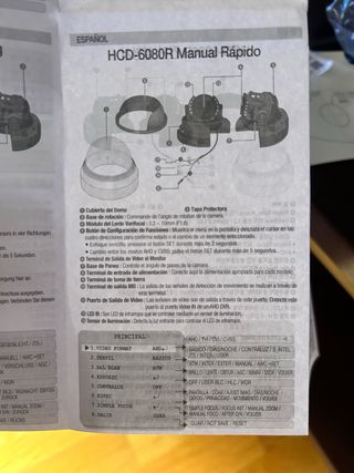 Cámara Vigilancia Hanwha HCD-6080R