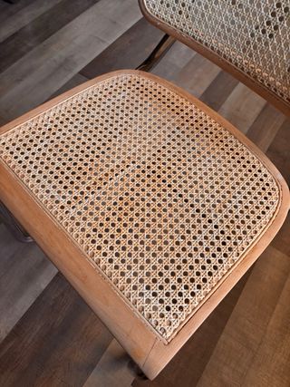 Silla Cesca restaurada madera y metal