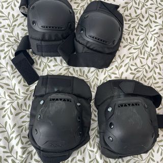 Protecciones Decathlon Talla XL (Rodilleras, Muñeq