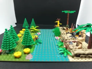 Bioma Puesto Alemán Fronterizo Juguetes