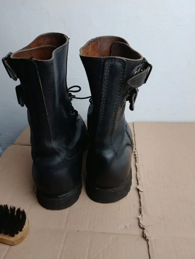 Botas militares ejército francés años 50