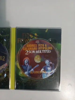 DVD+CD Fito & Calamaro 2 Son Multitud