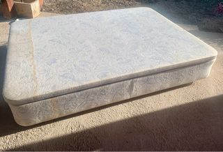 Canapé 135x190cm Tela Azul