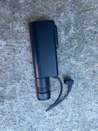 Cámara de vídeo con mochila