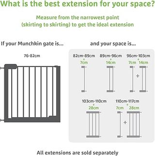 Barrera seguridad Munchkin 76-82cm