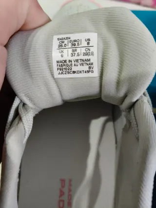 Zapatillas Padel Mujer Asics Gris y Rosa