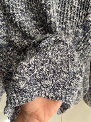 Jersey Mango azul y blanco