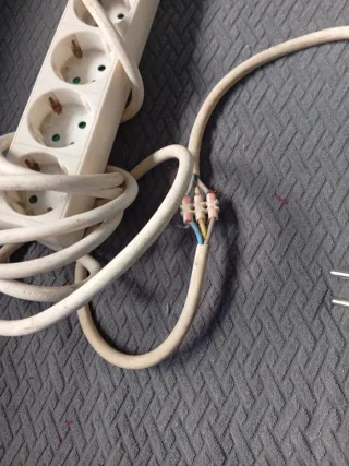 Regleta 5 enchufes con interruptor