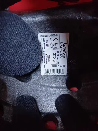 Casco de esquí infantil rojo