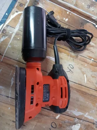 Lijadora Tacklife Naranja y Negra