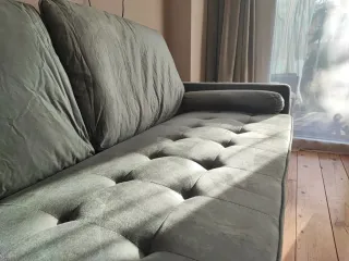 Sofá moderno gris.Nueva