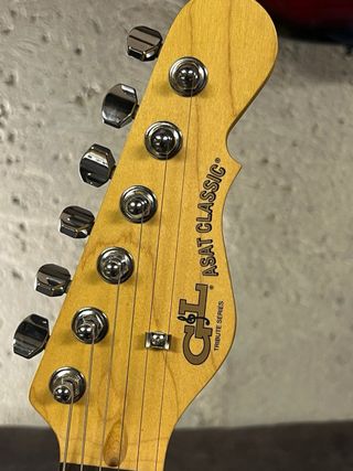 Guitarra G&L Telecaster Thinline Roja