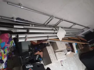 Barre espositive per negozio o magazzino