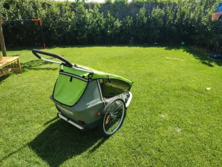 Remolque Croozer Kid 2 Peppermint Green/Grey