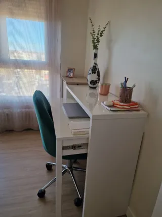 Escritorio abatible blanco