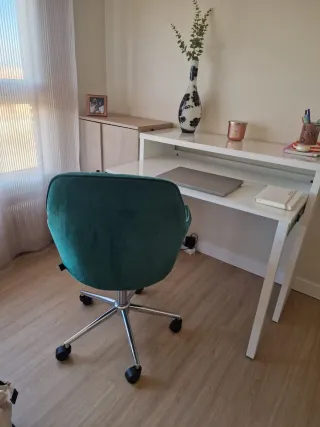 Escritorio abatible blanco