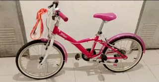Bicicleta niña rosa