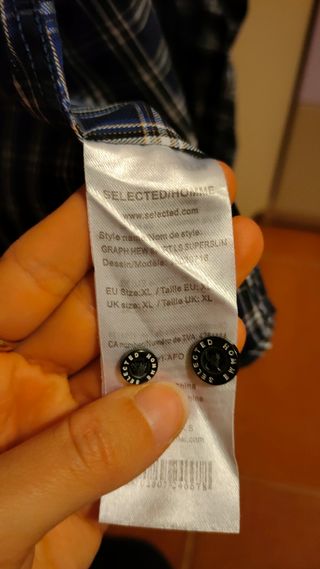 Camicia Selected Homme a quadri