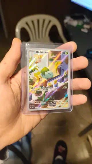 Carta Pokémon Bulbasaur AR Corona Astral