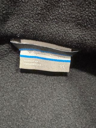 Chaleco Columbia Negro Talla XL