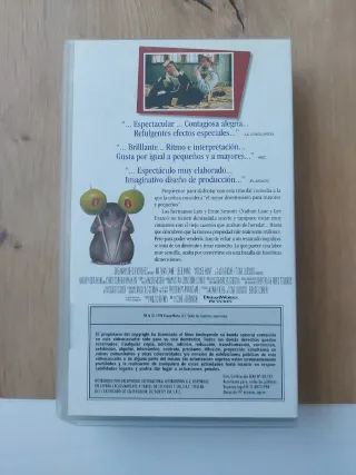 VHS Un Ratoncito Duro de Roer