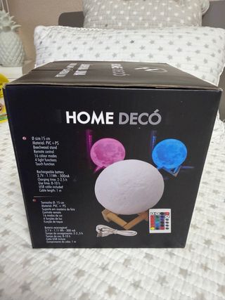 Lámpara Luna HOME DECO!! Solo hoy 11