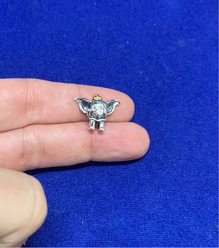 Charm Dumbo Elefante Animal Pulsera Pandora plata