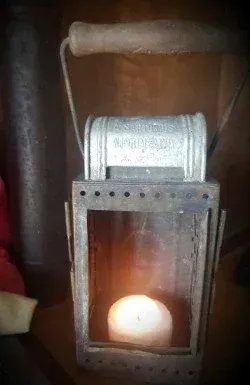 Guerra Mundial farol ejército alemán con marcaje