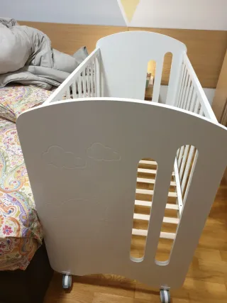 Minicuna madera blanca evolutiva.Marca: CoolDreams