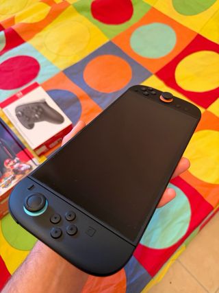 Nintendo Switch 2 con joystick box e 5 giochi