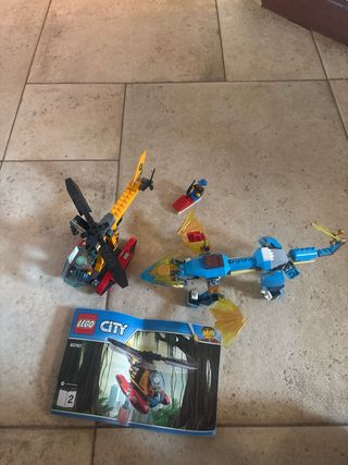 Lotto Lego City Elicottero e Drago